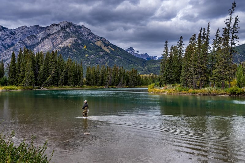 Banff National Park Campsite